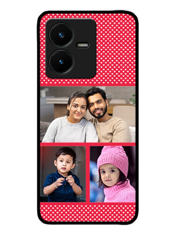 Custom Vivo Y22 Custom Metal Phone Case - Bulk Photo Upload Design