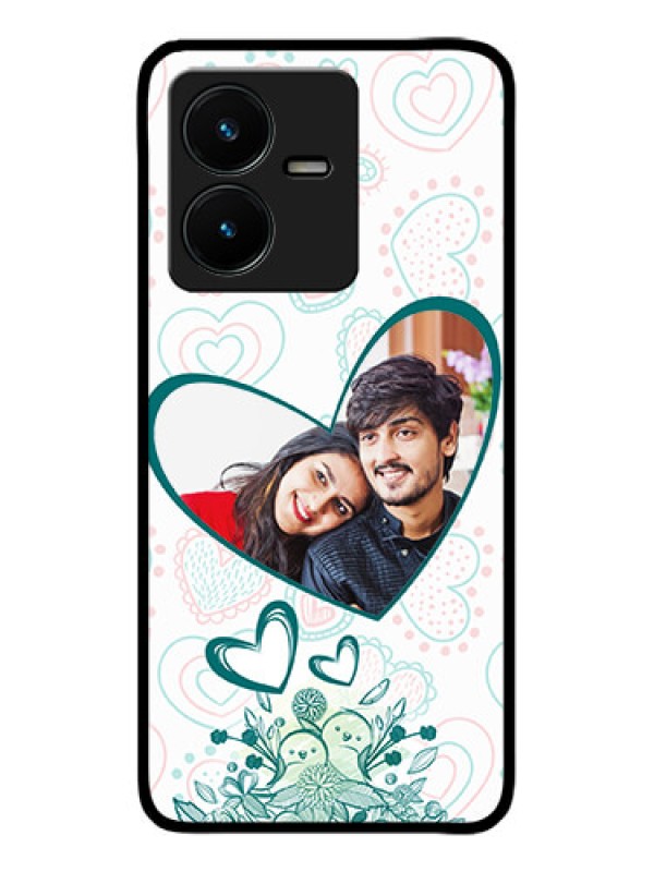 Custom Vivo Y22 Custom Metal Phone Case - Premium Couple Design