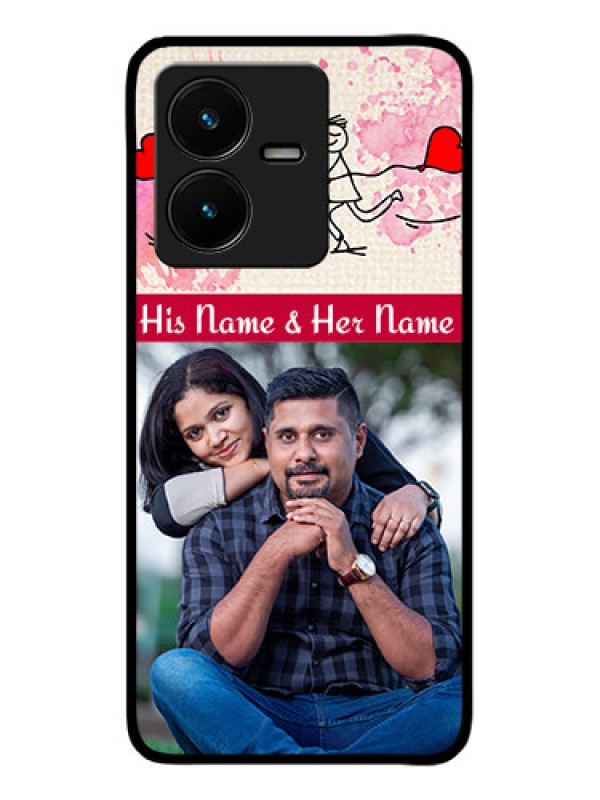 Custom Vivo Y22 Custom Metal Phone Case - You And Me Case Design