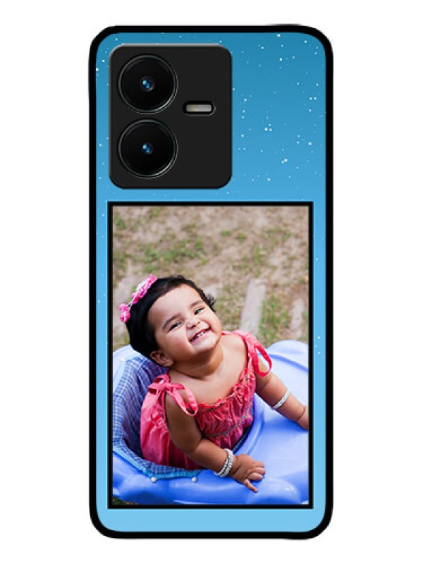 Custom Vivo Y22 Custom Metal Phone Case - Wave Pattern Colorful Design