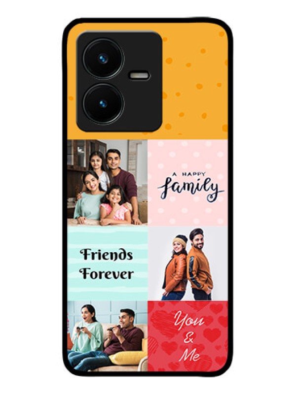 Custom Vivo Y22 Custom Metal Phone Case - Images With Quotes Design