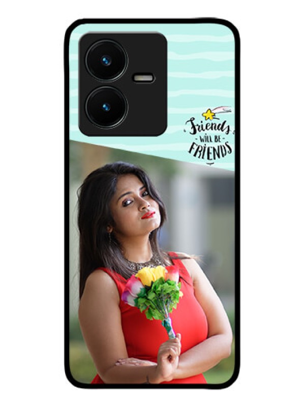 Custom Vivo Y22 Custom Metal Phone Case - Friends Picture Icon Design