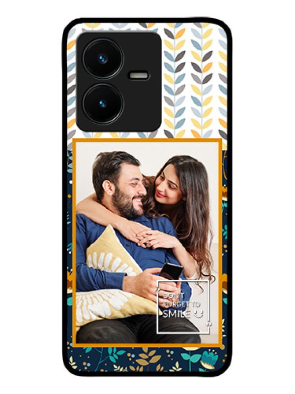 Custom Vivo Y22 Custom Metal Phone Case - Pattern Design