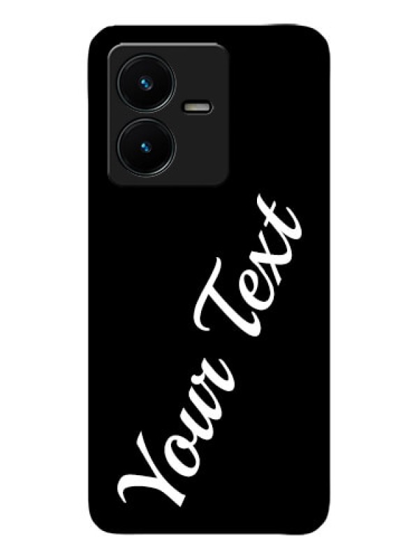 Custom Vivo Y22 Custom Metal Phone Case - With Your Name Design