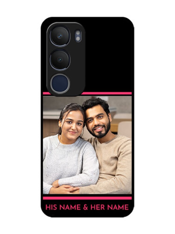 Custom Vivo Y29 5G Custom Metal Phone Case - With Add Text Design