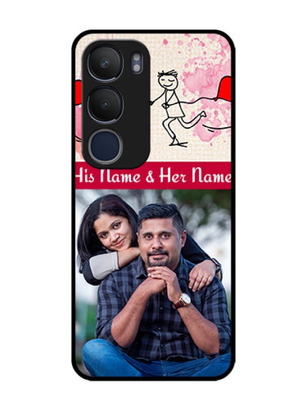 Custom Vivo Y29 5G Custom Metal Phone Case - You And Me Case Design