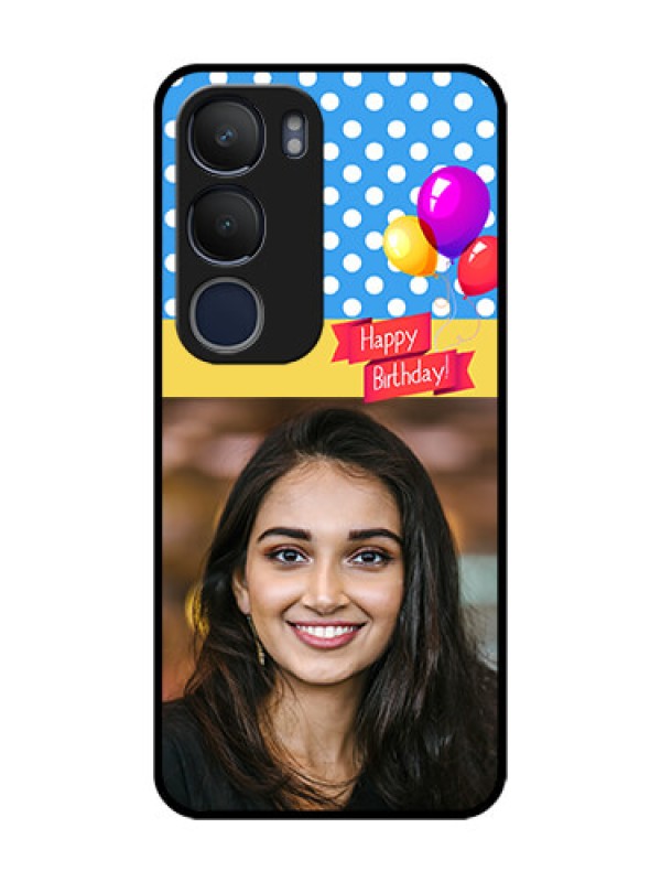 Custom Vivo Y29 5G Custom Metal Phone Case - Happy Birthday Design