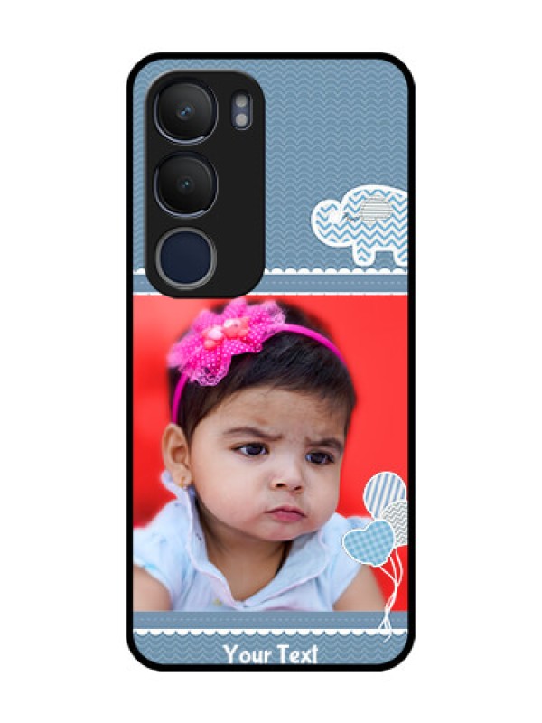 Custom Vivo Y29 5G Custom Metal Phone Case - With Kids Pattern Design