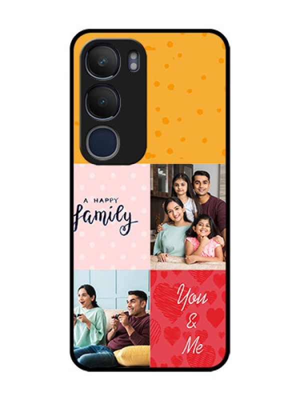 Custom Vivo Y29 5G Custom Metal Phone Case - Images With Quotes Design