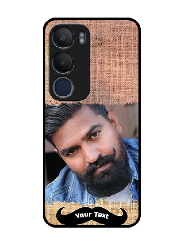 Custom Vivo Y29 5G Custom Metal Phone Case - With Texture Design