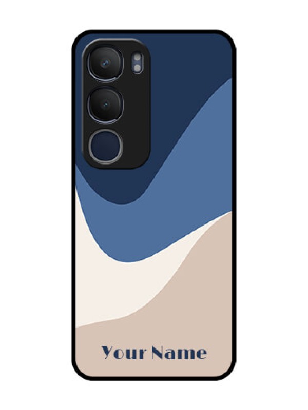 Custom Vivo Y29 5G Custom Metal Phone Case - Abstract Drip Art Design