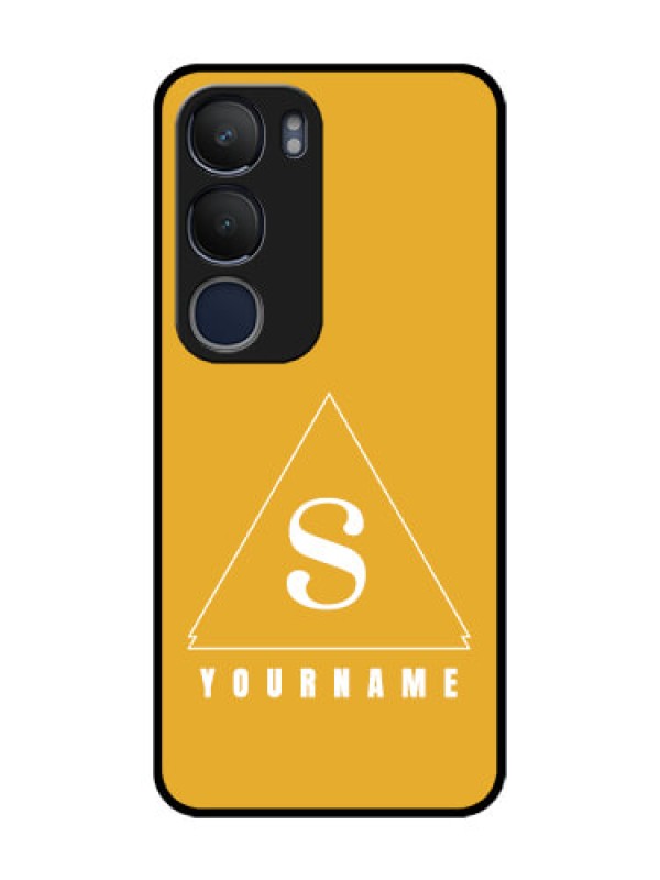 Custom Vivo Y29 5G Custom Metal Phone Case - Simple Triangle Design