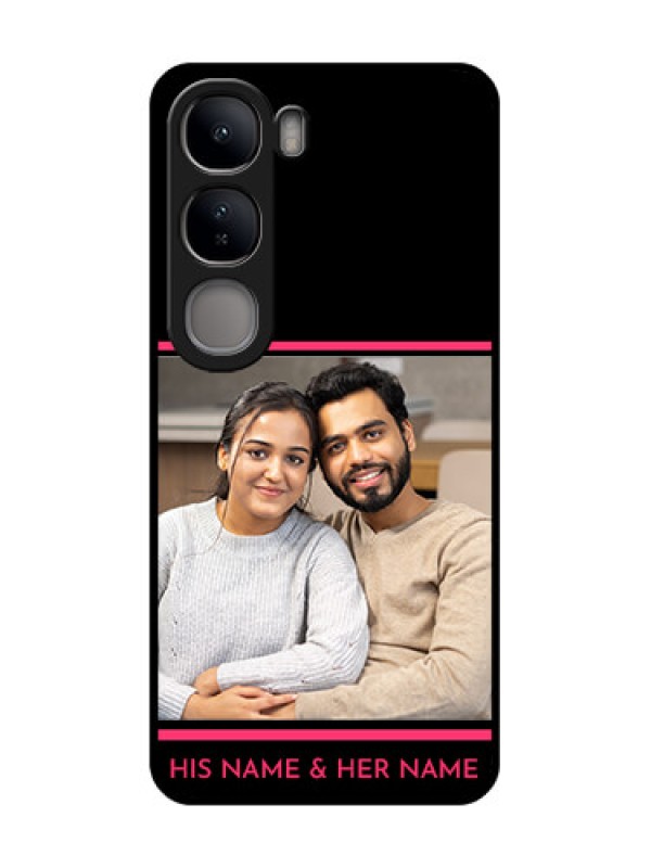 Custom Vivo Y300 5G Custom Metal Phone CaseWith Add Text Design