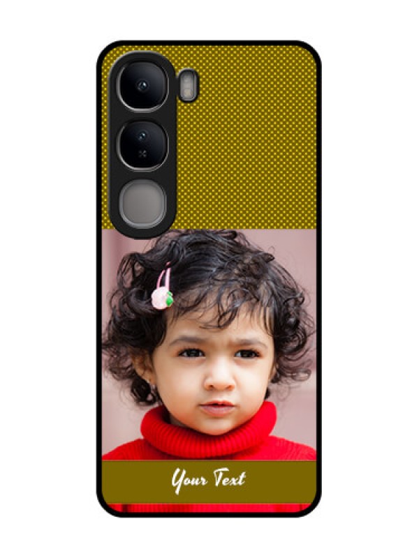 Custom Vivo Y300 5G Custom Metal Phone CaseSimple Green Color Design