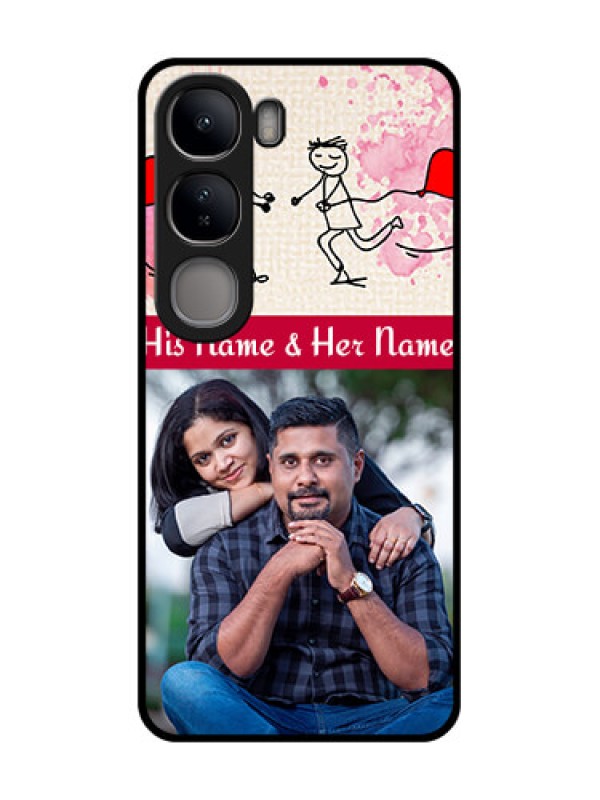 Custom Vivo Y300 5G Custom Metal Phone CaseYou And Me Case Design
