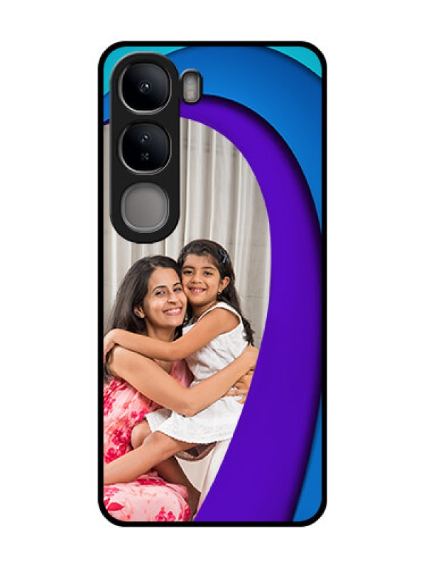 Custom Vivo Y300 5G Custom Metal Phone CaseSimple Pattern Design