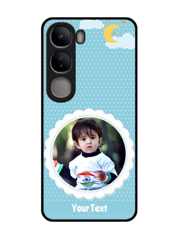 Custom Vivo Y300 5G Custom Metal Phone CaseViolet Pattern Design