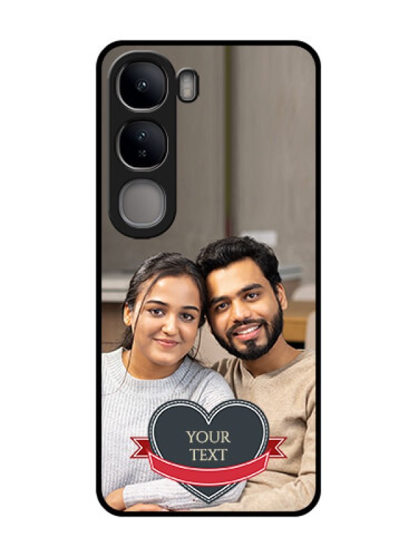 Custom Vivo Y300 5G Custom Metal Phone CaseJust Married Couple Design