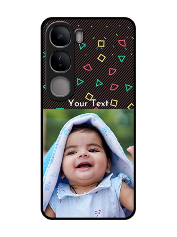 Custom Vivo Y300 5G Custom Metal Phone CaseWith Confetti Birthday Design