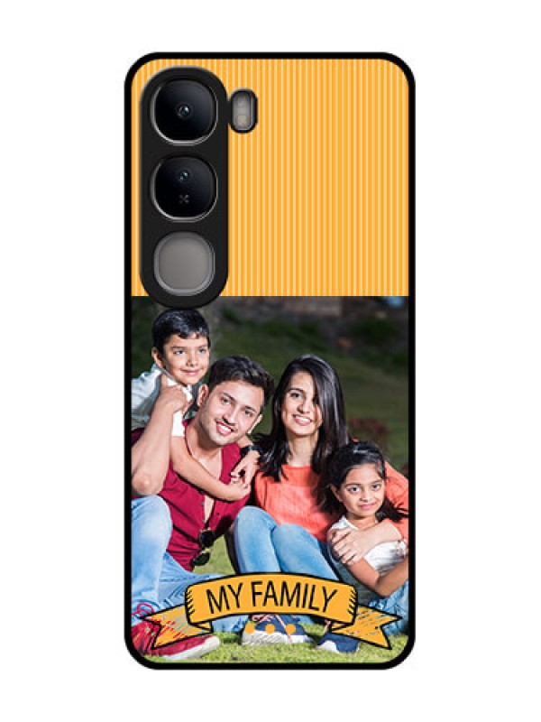 Custom Vivo Y300 5G Custom Metal Phone CaseMy Family Design
