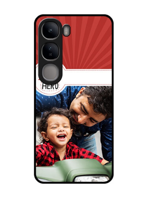 Custom Vivo Y300 5G Custom Metal Phone CaseMy Dad Hero Design