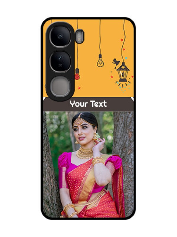 Custom Vivo Y300 5G Custom Metal Phone CaseWith Family Picture And Icons