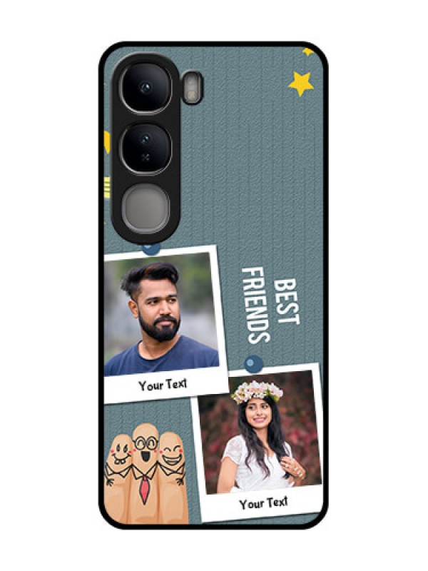Custom Vivo Y300 5G Custom Metal Phone CaseSticky Frames And Friendship Design