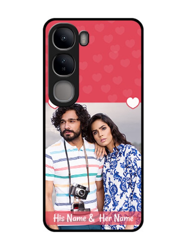 Custom Vivo Y300 5G Custom Metal Phone CaseSimple Love Design