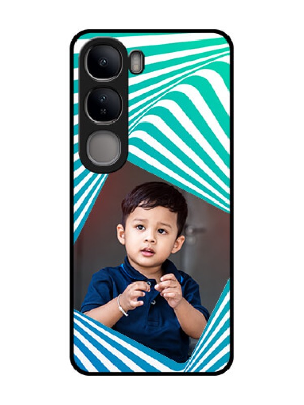 Custom Vivo Y300 5G Custom Metal Phone CaseAbstract Spiral Design