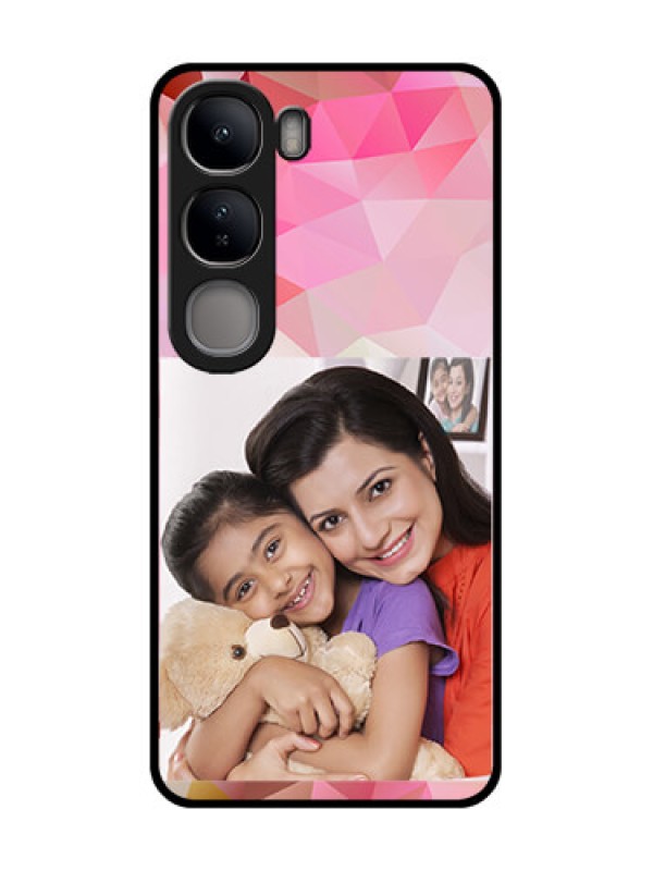 Custom Vivo Y300 5G Custom Metal Phone CaseAbstract Triangle Design