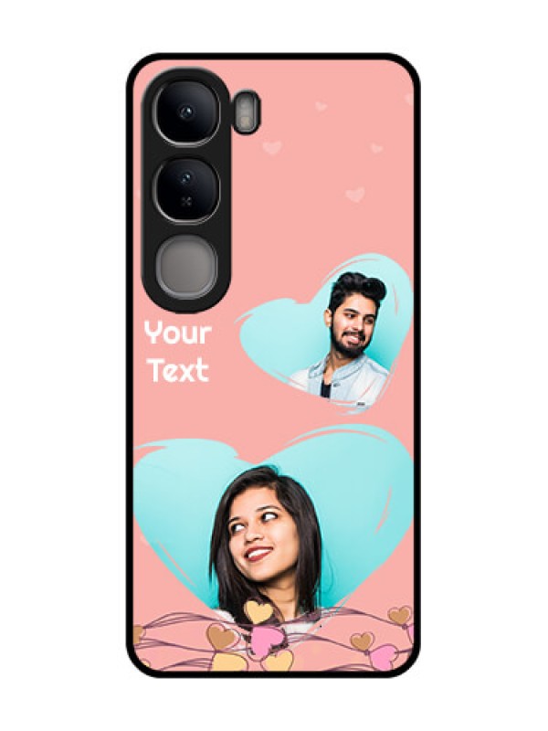 Custom Vivo Y300 5G Custom Metal Phone CaseLove Doodle Design