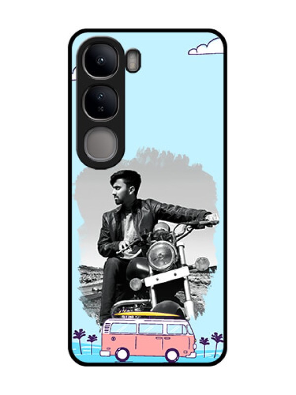 Custom Vivo Y300 5G Custom Metal Phone CaseTravel and Adventure Design