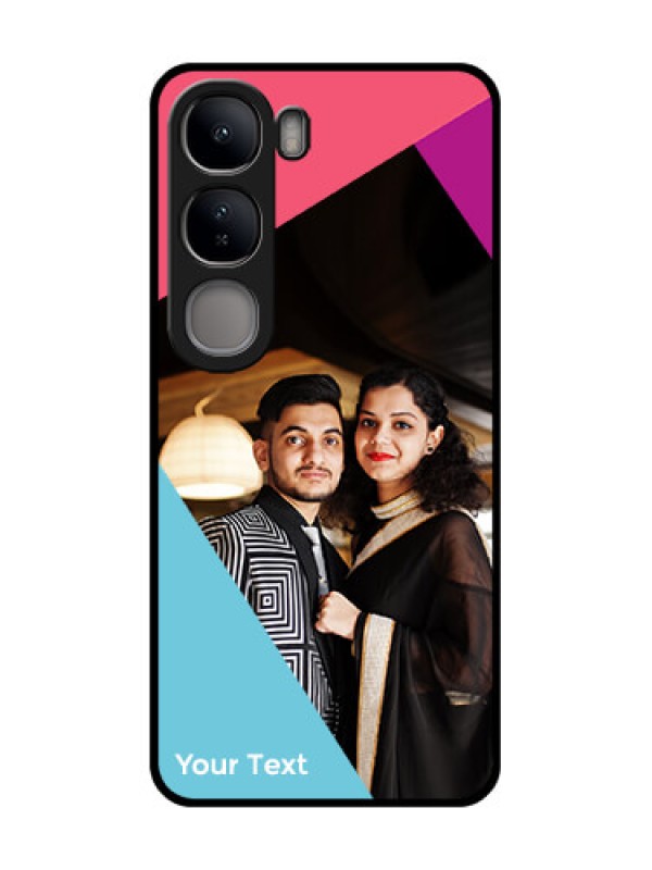 Custom Vivo Y300 5G Custom Metal Phone CaseStacked Triple Colour Design