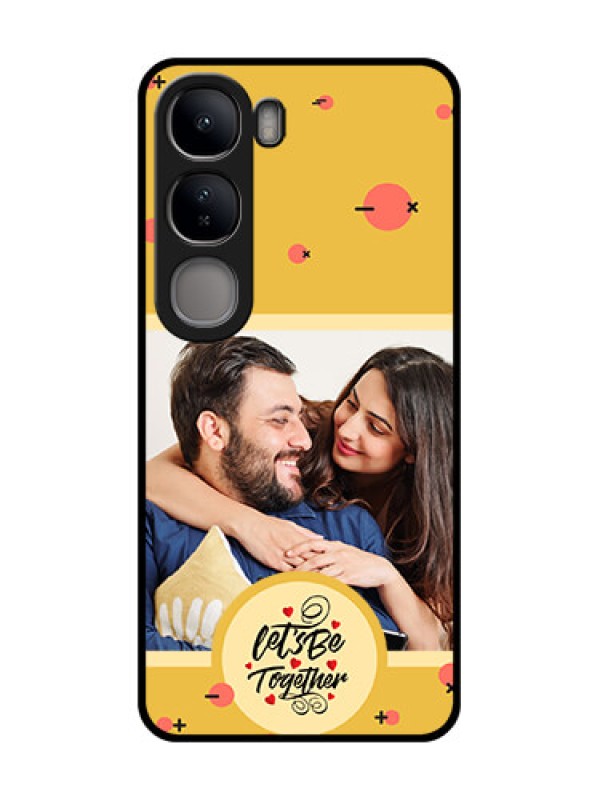 Custom Vivo Y300 5G Custom Metal Phone CaseLets Be Together Design