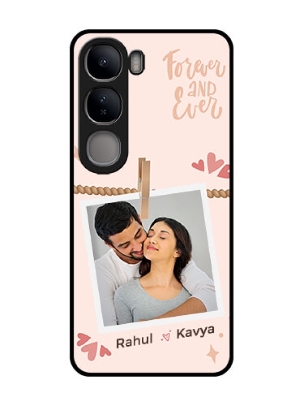 Custom Vivo Y300 5G Custom Metal Phone CaseForever And Ever Love Design