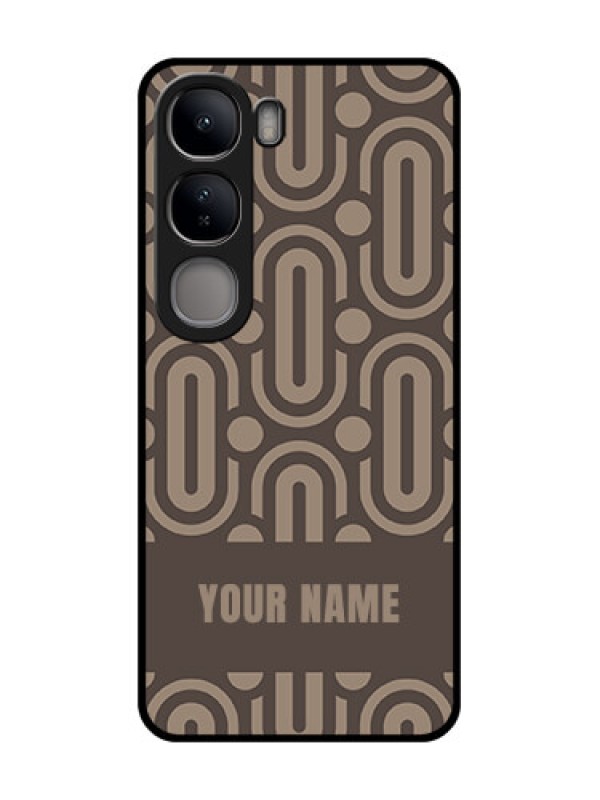 Custom Vivo Y300 5G Custom Metal Phone CaseCaptivating Zero Pattern Design