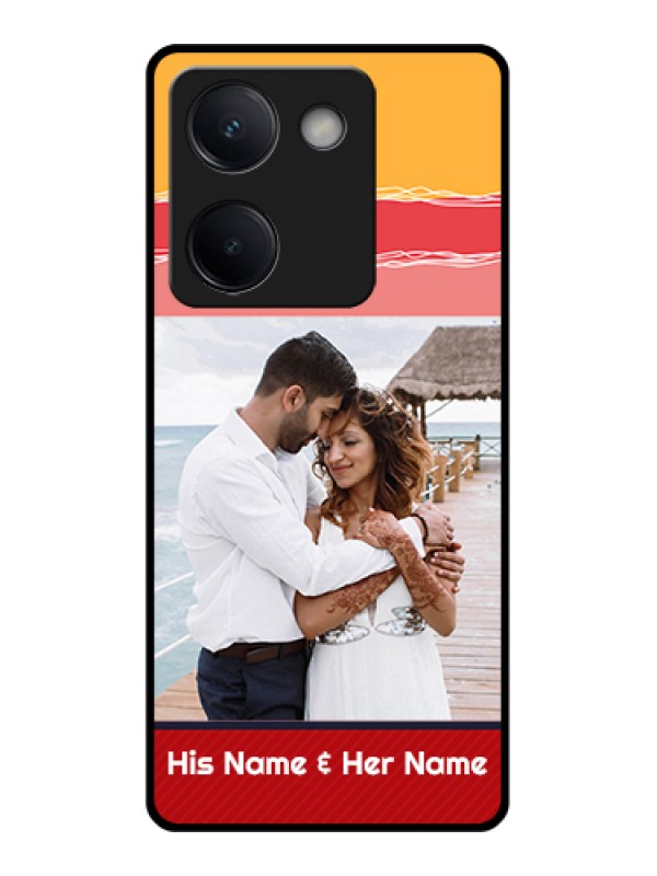 Custom Vivo Y300 Plus 5G Custom Metal Phone CaseHanging Stars Design