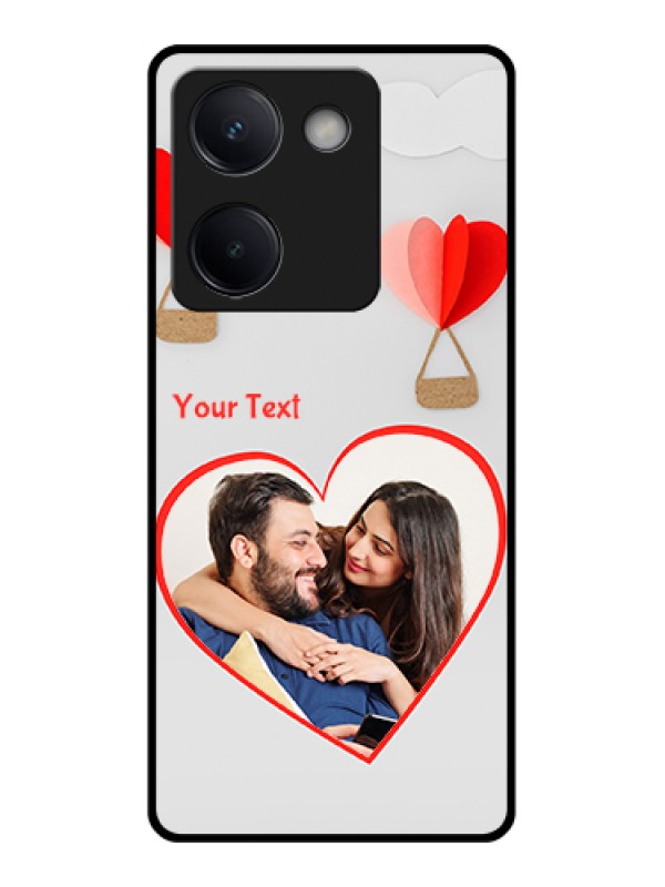 Custom Vivo Y300 Plus 5G Custom Metal Phone CaseQuote With Acrylic Painting Design