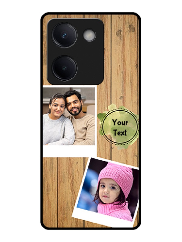 Custom Vivo Y300 Plus 5G Custom Metal Phone CaseStylish Floral Design