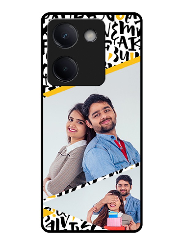 Custom Vivo Y300 Plus 5G Custom Metal Phone CaseLights Hanging Design