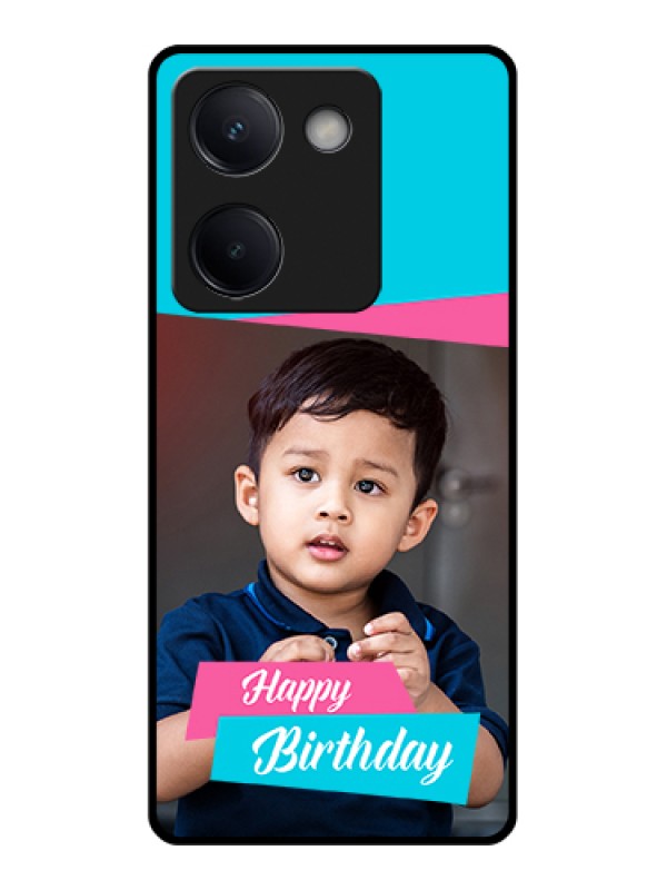 Custom Vivo Y300 Plus 5G Custom Metal Phone CaseMarble Texture Design