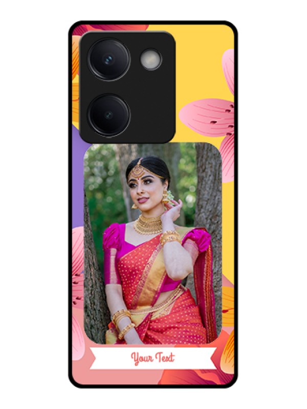 Custom Vivo Y300 Plus 5G Custom Metal Phone CaseRetro Color Pallet Design