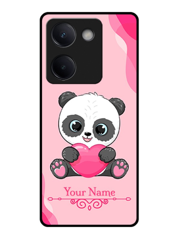 Custom Vivo Y300 Plus 5G Custom Metal Phone Case - Cute Panda Design