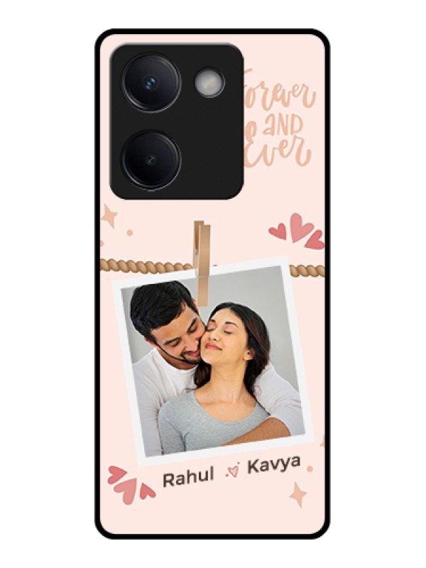 Custom Vivo Y300 Plus 5G Custom Metal Phone Case - Forever And Ever Love Design