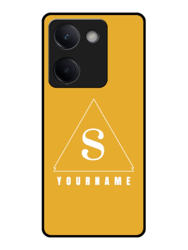 Custom Vivo Y300 Plus 5G Custom Metal Phone Case - Simple Triangle Design