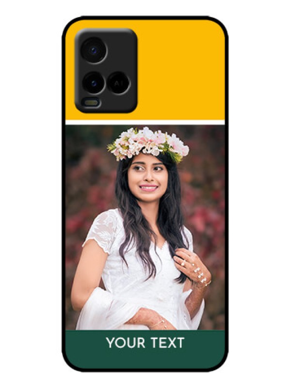 Custom Vivo Y33s Custom Metal Phone Case - Love You Design