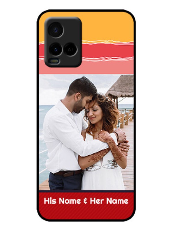 Custom Vivo Y33s Custom Metal Phone Case - Colorful Case Design