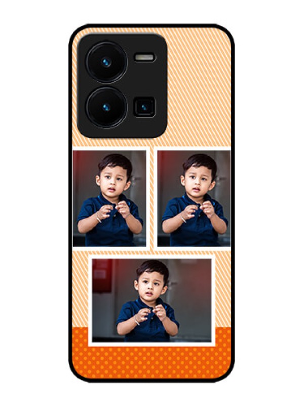 Custom Vivo Y35 Custom Metal Phone CaseBulk Photos Upload Design