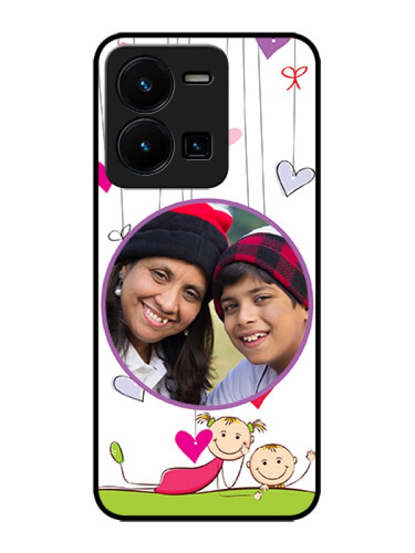 Custom Vivo Y35 Custom Metal Phone CaseCute Kids Phone Case Design