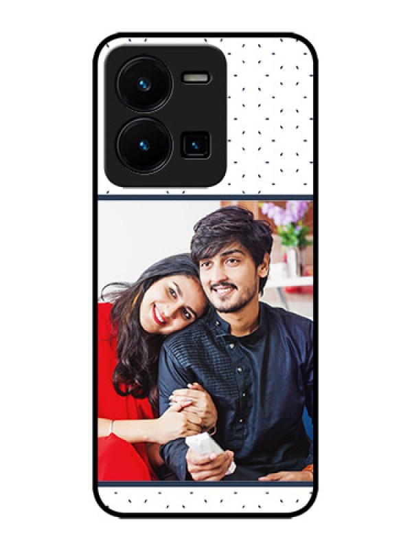 Custom Vivo Y35 Custom Metal Phone CasePremium Dot Design